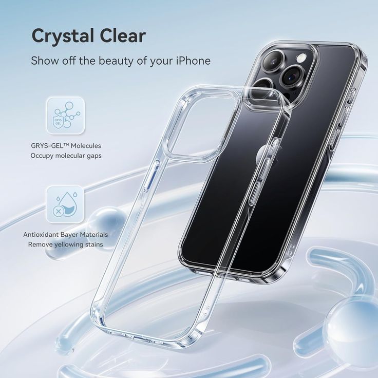 Tech21 EvoClear Case for iPhone – Crystal Clear Compatible Protection