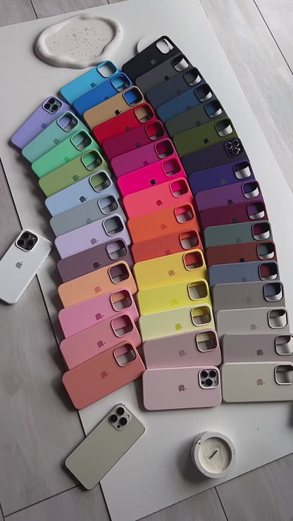 Premium Soft-Touch Silicone Case – Sleek Protection for Your Phone